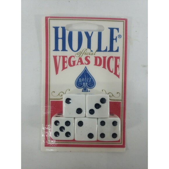 Hoyle Other - Hoyle Vegas Dice Official Vintage 1992 New Sealed Package Made In Hong Kong